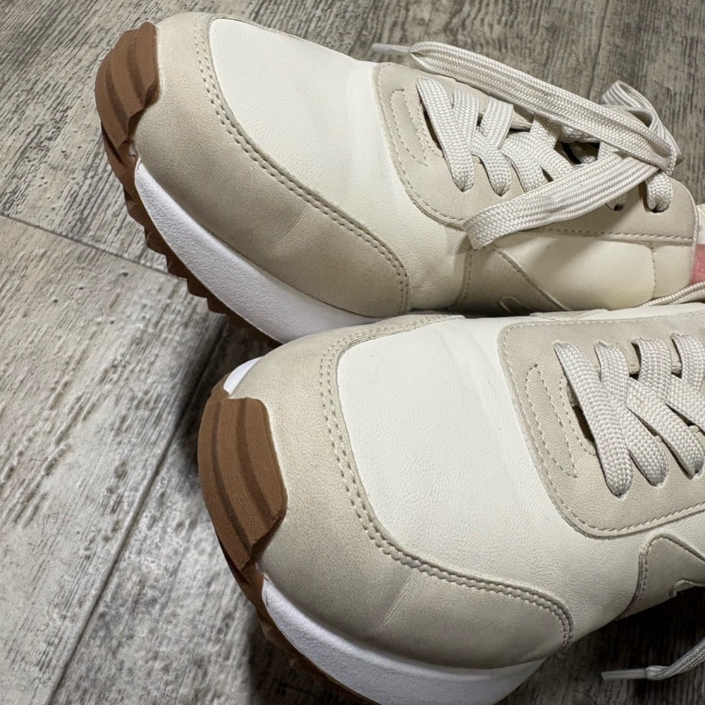DV By Dolce Vita Bynx Lace-Up Jogger Sneakers In Blush Multi Women’s Size 8 - Picture 8 of 14